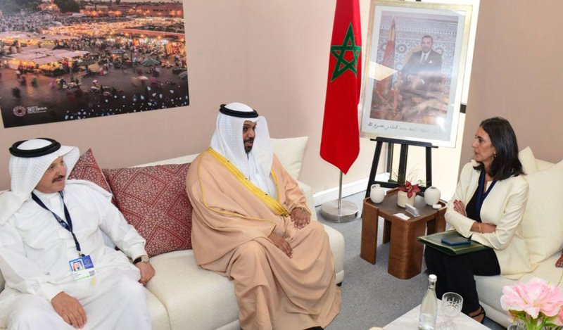 معالي وزير المالية والاقتصاد الوطني يلتقي وزيرة الاقتصاد والمالية بالمملكة المغربية