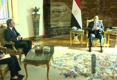 السيسي لبلينكن: رد الفعل الإسرائيلي تجاوز حق الدفاع عن النفس إلى العقاب الجماعي