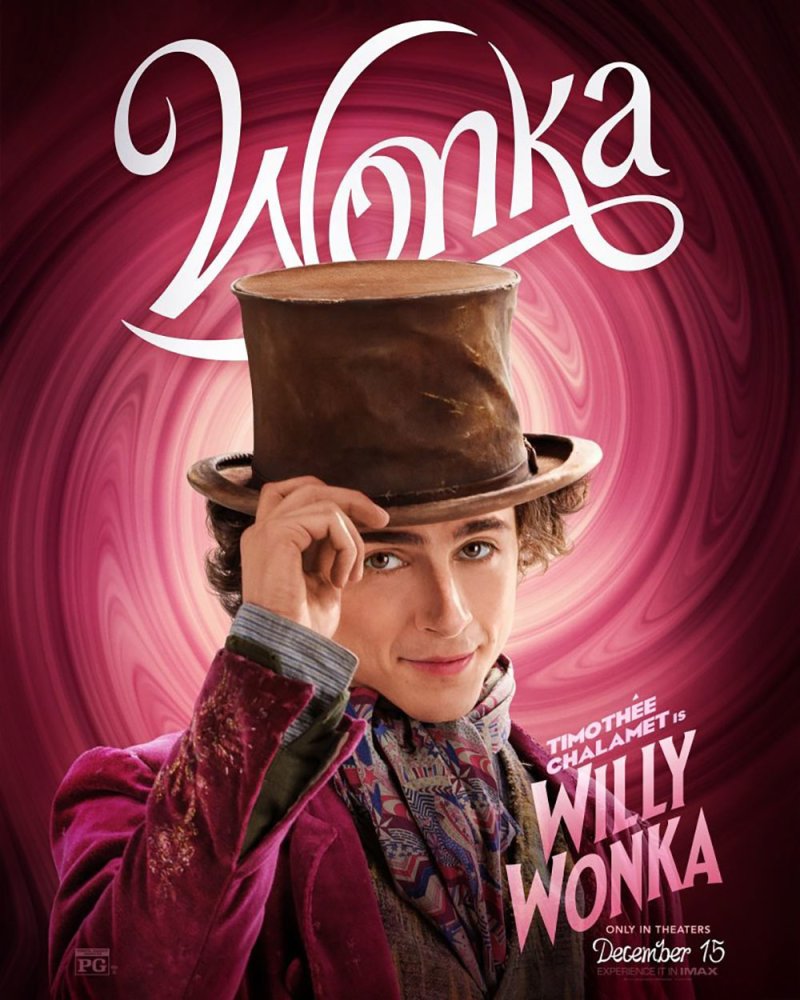Wonka في السينمات مع نهاية العام الجاري