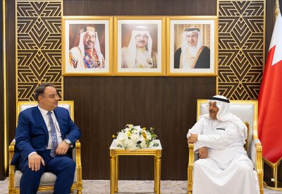 رئيس مجلس الشورى يستقبل النائبين لولوة الرميحي وهشام العشيري