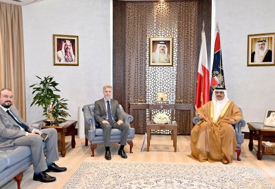 وزير الداخلية يؤكد خلال لقائه مع السفير الجديد للمملكة المتحدة على تعزيز التعاون وفتح آفاق من العمل المشترك