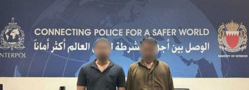 إدارة الشؤون الدولية والإنتربول: تسليم مطلوبين لإحدى الدول الصديقة لارتكابهما جريمة قتل وسطو مسلح