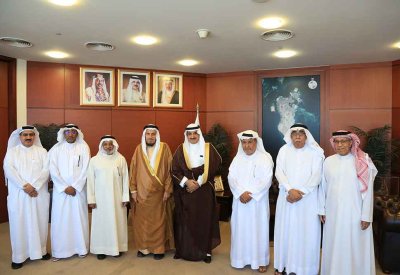 رئيس جهاز المساحة والتسجـل العقاري يستقبل مجلس الإدارة الجديد لجمعيـة السنـابل لرعـاية الايتام