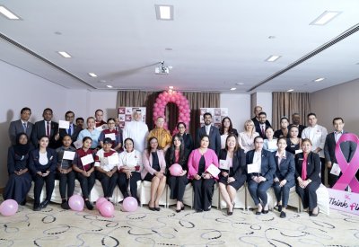 فندق ذي كي يعلن شراكته مع جمعية البحرين لسرطان الثدي Think Pink