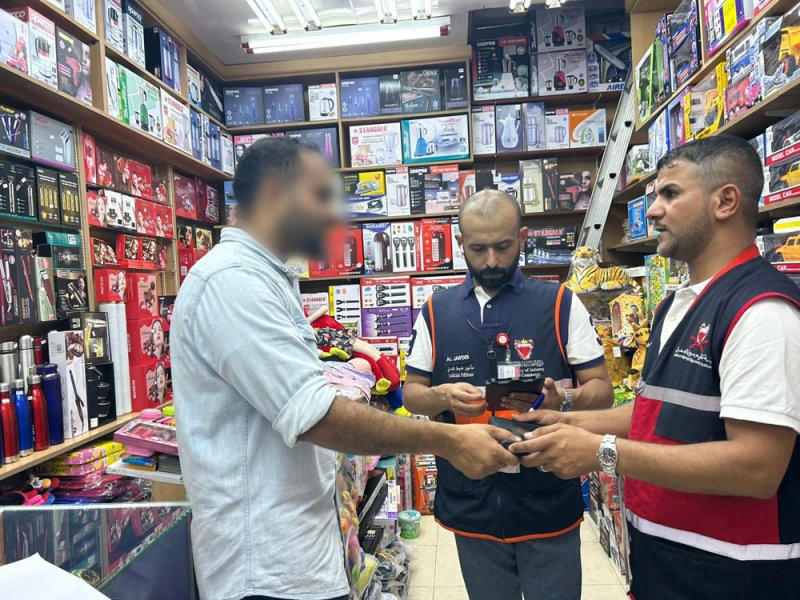 هيئة تنظيم سوق العمل تنفذ 3 حملات تفتيشية في محافظتي العاصمة والشمالية