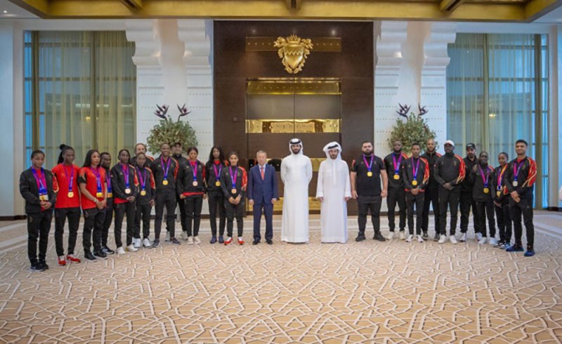 ناصر بن حمد يستقبل أبطال وبطلات دورة الألعاب الآسيوية (هانغتشو 2022)