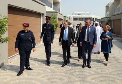 مجمع السجون المفتوحة يستقبل الوفود المشاركة في مؤتمر الأمانة العامة للتظلمات