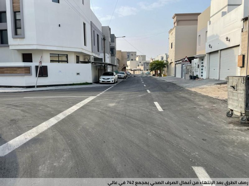 "الأشغال": إنشاء شبكة للصرف الصحي بمنطقة عالي تسهم بخدمة 95 عقارًا