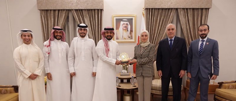 سفيرة المملكة لدى مصر تستقبل وفد الاتحاد العربي للتطوع المشارك في برنامج سفينة النيل للشباب العربي