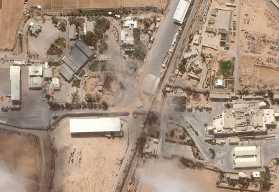 قصف يستهدف محيط معبر رفح من الجانب الفلسطيني