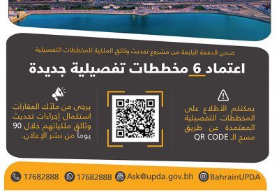 "التخطيط والتطوير العمراني" تعلن عن اعتماد 6 مخططات تفصيلية جديدة