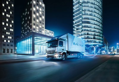 MERCEDES-BENZ تعتزم طرح (eActros)