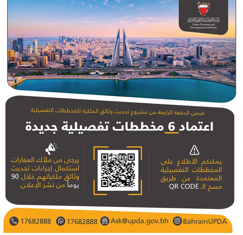 "التخطيط والتطوير العمراني" تعلن عن اعتماد 6 مخططات تفصيلية جديدة