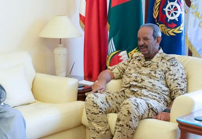 القائد العام يستقبل رئيس مجلس أمناء هيئة المحاسبة والمراجعة للمؤسسات المالية الإسلامية "أيوفي"‎‎‎