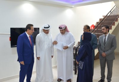 محافظ الشمالية يقوم بزيارة تفقدية لمشروع "بيوت" الخيري التكافلي بالقريّة