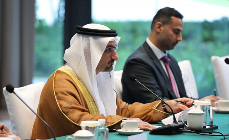 وزير الصناعة والتجارة يجتمع بوزير التجارة بجمهورية الصين الشعبية