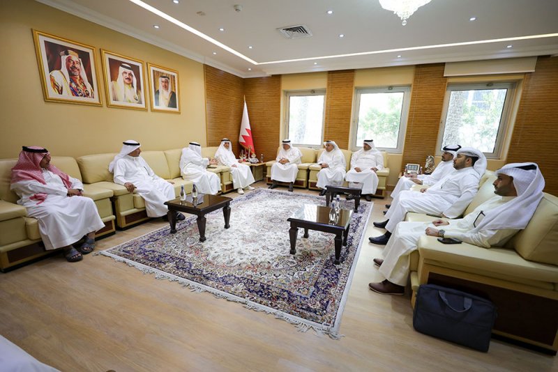 رئيس التفتيش القضائي يستعرض مع وفد قضائي كويتي أبرز المشاريع القضائية التطويرية