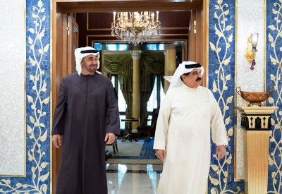 جلالة الملك المعظم وسمو رئيس دولة الإمارات يستعرضان العلاقات الثنائية وآخر التطورات الإقليمية والدولية