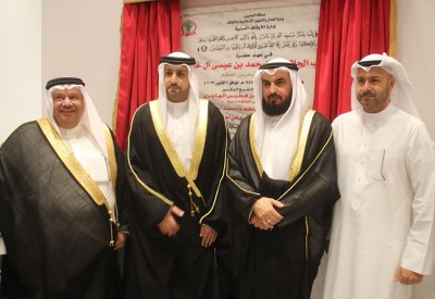 رئيس مجلس الأوقاف السينة يفتتح جامع فاطمة أحمد ومجلس أحمد علي أجور 
