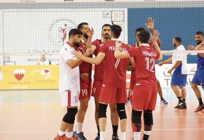 انتصار أول للمحرق والبسيتين في إفتتاح دوري عيسى بن راشد للكرة الطائرة
