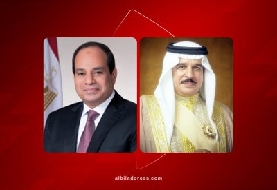 جلالة الملك المعظم يتلقى برقية شكر جوابية من الرئيس المصري