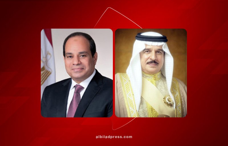 جلالة الملك المعظم يتلقى برقية شكر جوابية من الرئيس المصري