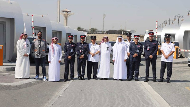 وكيل وزارة الداخلية لشئون الجوازات يتفقد مشروع التوسعة الخاص بكبائن الجوازات