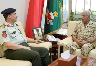 رئيس هيئة الأركان يستقبل الملحق العسكري بالسفارة الأردنية