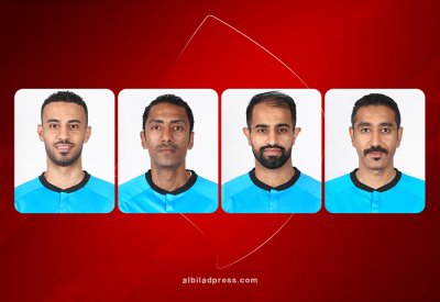 طاقم بحريني لمباراة الفتوة السوري والنهضة العماني