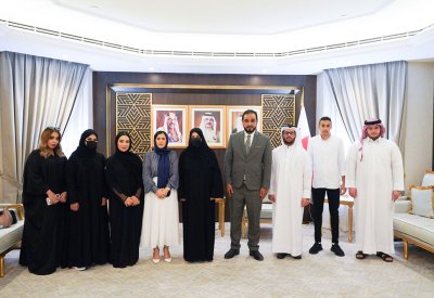 الأمانة العامة للنواب تستقبل وفد طلبة الآداب بالجامعة الأهلية