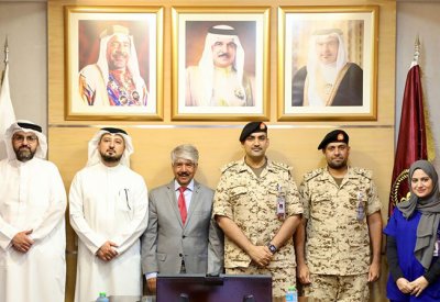 الملكية للأعمال الإنسانية تسلم (مضخات الأنسولين) للخدمات الطبية الملكية مستشفى الملك حمد الجامعي