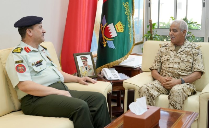 رئيس هيئة الأركان يستقبل الملحق العسكري بالسفارة الأردنية
