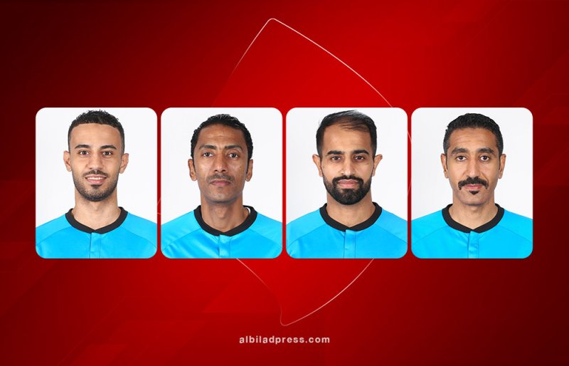 طاقم بحريني لمباراة الفتوة السوري والنهضة العماني