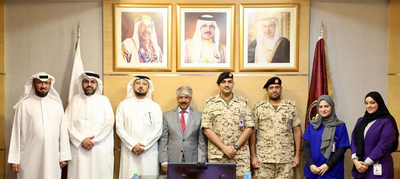 الملكية للأعمال الإنسانية تسلم (مضخات الأنسولين) للخدمات الطبية الملكية مستشفى الملك حمد الجامعي