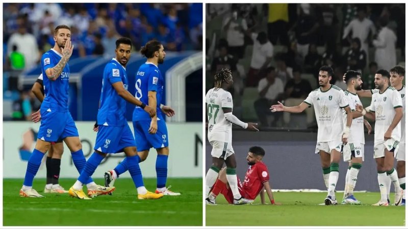 قمة مثيرة بين الهلال والأهلي بالدوري السعودي