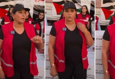 هالة صدقي تشارك في جمع المساعدات لأهالي غزة