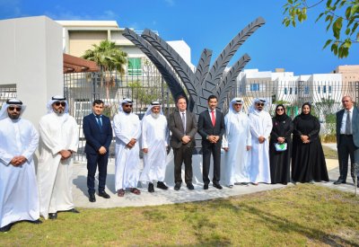 وزير شؤون البلديات والزراعة يفتتح مشروع تطوير حديقة عين ريا