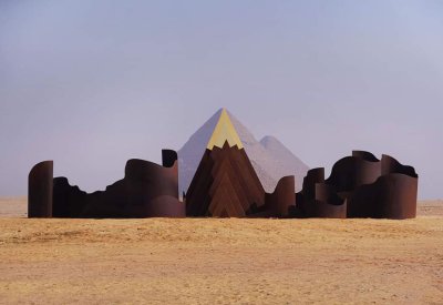 انطلاق المعرض الدولي الثالث" الأبد هو الآن" بمنطقة الأهرامات