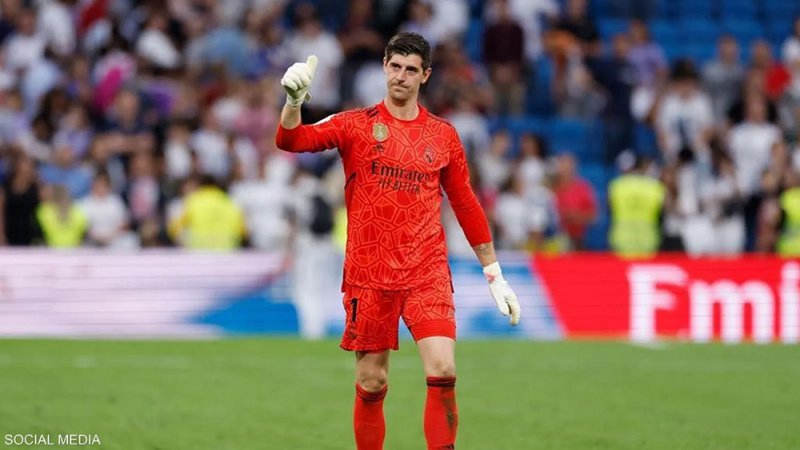 "نيابة عن ريال مدريد".. رسالة دعم جديدة من كورتوا لإسرائيل