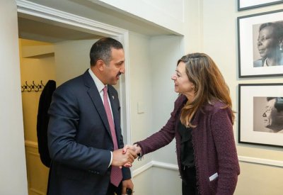 رئيس مجلس أمناء "دراسات" يبحث آفاق التعاون المشترك مع معهد "تشاتام هاوس"