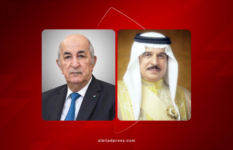 جلالة الملك المعظم يهنئ الرئيس الجزائري بذكرى ثورة الأول من نوفمبر المجيدة