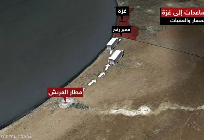 سيارات إسعاف مصرية تعبر رفح لنقل الجرحى الفلسطينيين