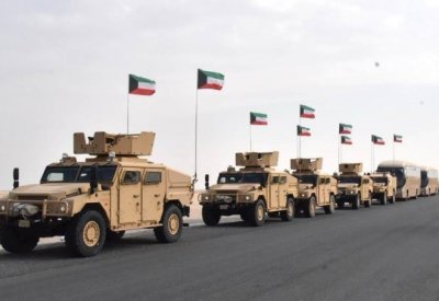 قوات برية كويتية وسعودية وأمريكية تشارك في تمرين "رماية الخليج 2023"