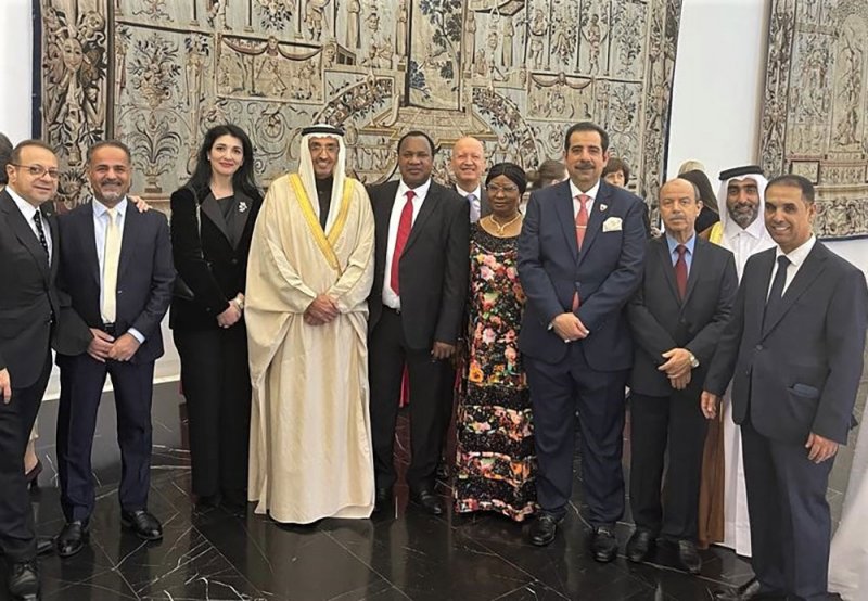 سفير البحرين لدى التشيك يشارك في حفل استقبال بمناسبة ذكرى اليوم الوطني للتشيك