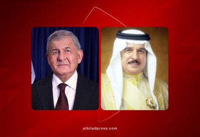 جلالة الملك المعظم يتلقى برقية شكر جوابية من رئيس جمهورية العراق