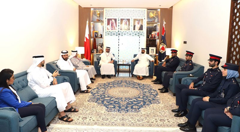 مدير عام تنفيذ الأحكام والعقوبات البديلة يستقبل أعضاء كتلة التفكير الاستراتيجي النيابية