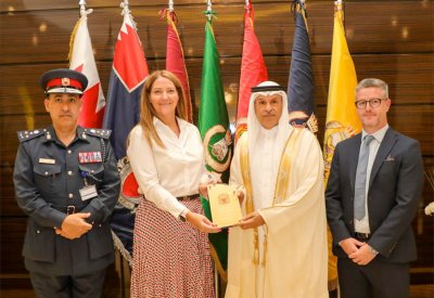 معالي الشيخ هشام بن عبدالرحمن يجتمع مع المدير الإقليمي للشرق الأوسط التابع لهوم اوفس انترناشونال اوبريشون
