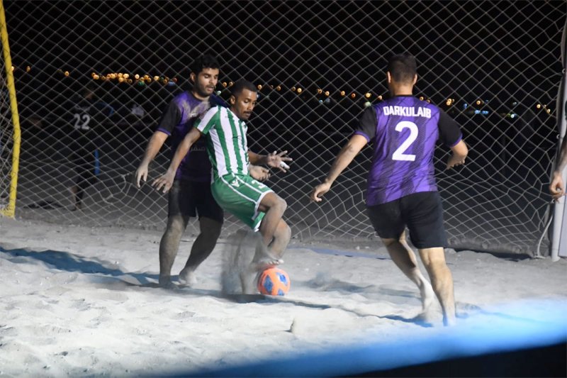 انطلاق دوري مراسي لكرة القدم الشاطئية