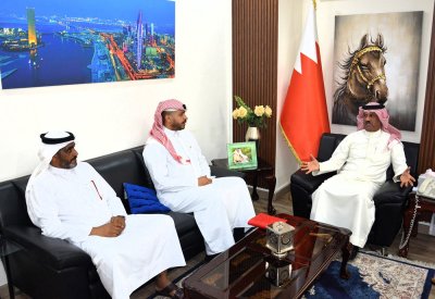 نائب محافظ الشمالية يستقبل عضوي المجلس البلدي بالمحافظة