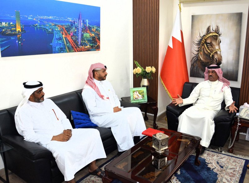 نائب محافظ الشمالية يستقبل عضوي المجلس البلدي بالمحافظة